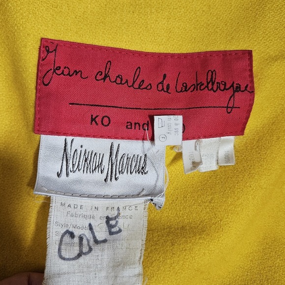 Jean Charles‎ de Castelbajac Coat Large Heart Star Man Applique Vintage Unisex - Picture 12 of 16